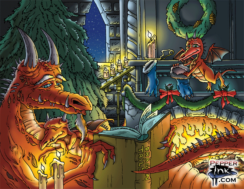 Read more about the article Fantasy Holiday Cards, Part 2