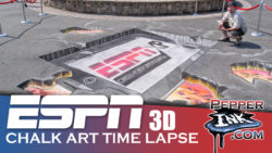 Read more about the article Video: ESPN 3D Chalk Art time Lapse