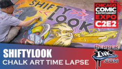Read more about the article Video: Shiftylook Chalk Art Time Lapse from C2E2 2012