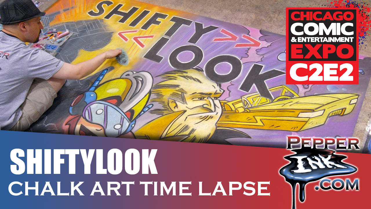 You are currently viewing Video: Shiftylook Chalk Art Time Lapse from C2E2 2012
