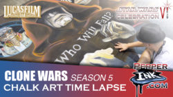 Read more about the article Video: Star Wars Celebration VI Chalk Art Time Lapse