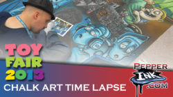 Read more about the article Video: Toy Fair 2013 Chalk Art Time Lapse
