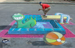 Read more about the article July Fest 3D Anamorphic Chalk Art