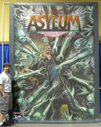 Read more about the article Long Beach Comic Con: John Carpenter’s Asylum Chalk Art