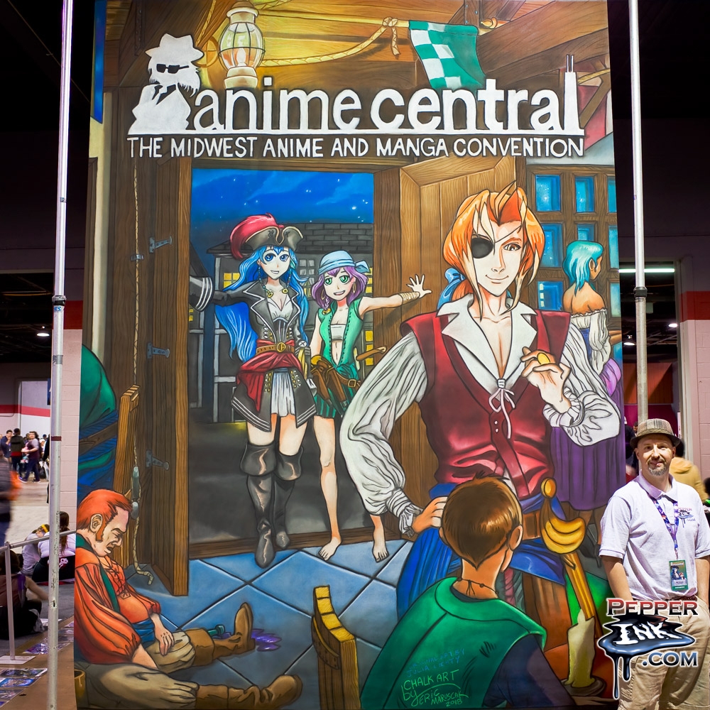 Read more about the article Anime Central 2018 Chalk Art Photos