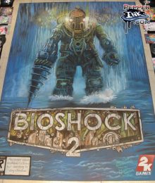 Chalk Art Bioshock 2 for 2K Games at Penny Arcade Expo