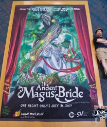 Chalk Art The Ancient Magus Bride for Crunchyroll at Anime Expo