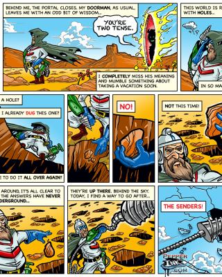 Dig Dug Webcomic Part 3