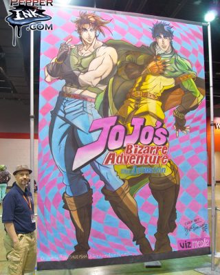 Chalk Art Jo Jo's Bizarre Adventure for Viz Media at Anime Central