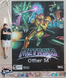 Chalk Art Metroid Other M for Nintendo at Penny Arcade Expo