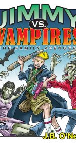 jimmy vs vampires book cover cartoon