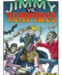 jimmy vs vampires book cover cartoon